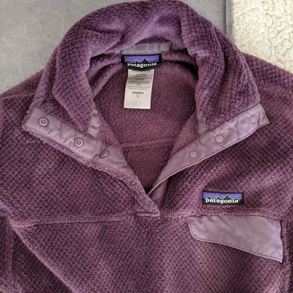 Purple Re-Tool Snap-T Pullover Patagonia Sweater - Picture 3 of 5